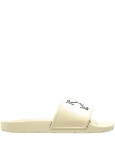 OFF-WHITE ARROW DETAIL SLIDES