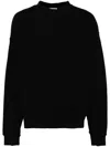 Off-white Off White Man 's Black Cotton Sweatshirt With Diag Print In Black