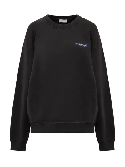 Off-white Arrow Flower Sweathirt In 1045