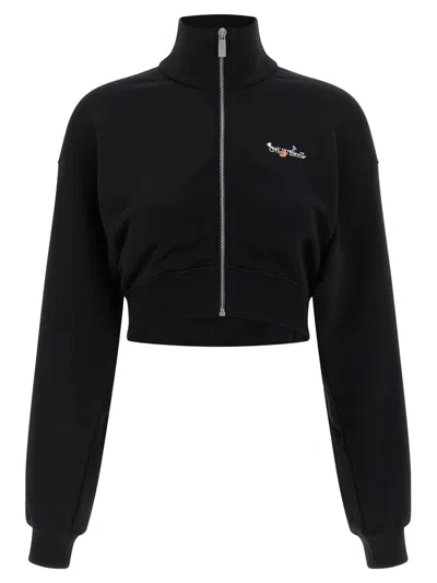 OFF-WHITE OFF-WHITE 'ARROW GLASS FLOWER' SWEATSHIRT