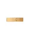 Off-white Arrow Hair Clip In Gold