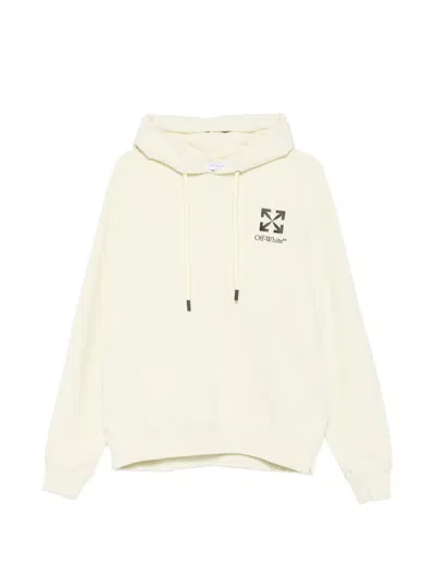 Off-white Arrow Hoodie In Neutral