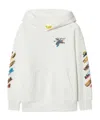 Off-white Arrow Hoodie In White