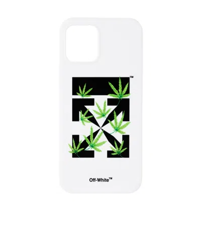 Off-white Arrow Iphone 12  12 Pro Mobile Phone Case In White