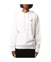 Off-white Arrow Logo Cotton Hoodie In White