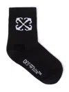 Off-white Black Arrow Socks In Black