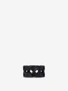 Off-white Black Arrow Ring In Multiple Connected Arrow Logos