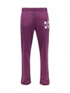 Off-white Single Arrow Slim Track Pants In Purple