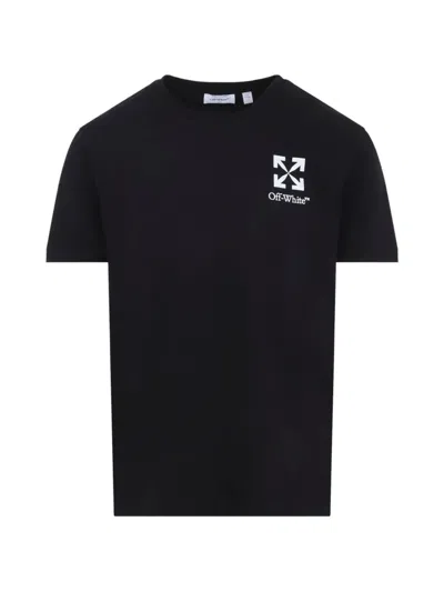 Off-white Arrow-logo T-shirt In Black