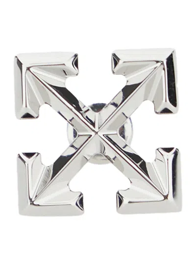 OFF-WHITE ARROW MONO EARRING