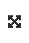 Off-white Arrow Mono Earring In Matte Black