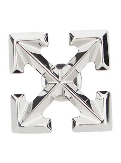 OFF-WHITE ARROW MONO EARRING