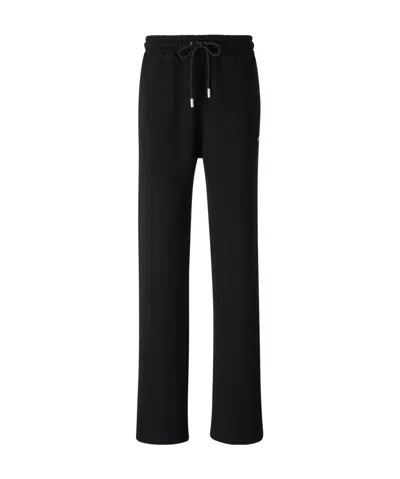 Off-white Bandana Arrow Drawstring Sweatpants In Black