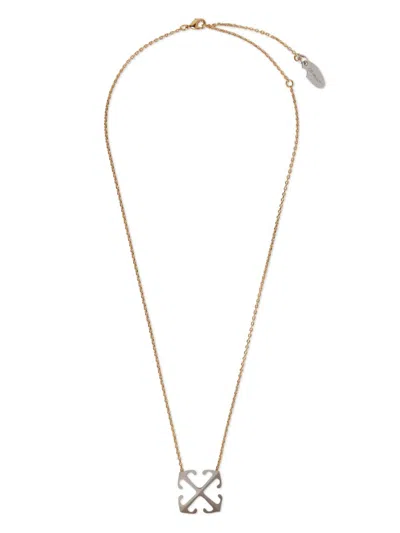 OFF-WHITE ARROW NECKLACE