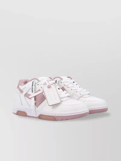 Off-white Arrow Panel Sneakers Gel Inserts In White
