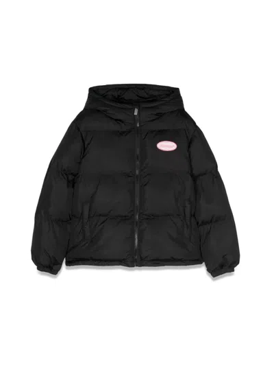 OFF-WHITE ARROW PATCH SHORT PUFFER