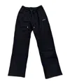Off-white Arrow Pattern Drawstring Joggers In Black