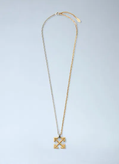Off-white Arrow Pendant Necklace
