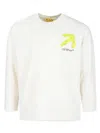 Off-white Arrow-print Cotton T-shirt In White