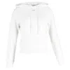 Off-white Arrow Print Hoodie In White Cotton In White