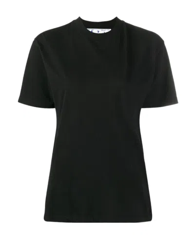 Off-white Arrow Print T-shirt In Black