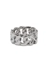 Off-white Arrow Ring In Gray