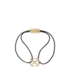 Off-white Arrow Rubber Bracelet In Black