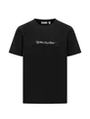 Off-white Arrow Script Short-sleeve T-shirt In Black
