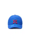 Off-white Arrow Shadow Baseball Cap In Blue