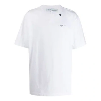 Off-white Arrow Short Sleeve Ordinary Version White