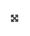 Off-white Arrow Single Earring In Black