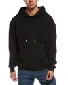 Off-white Vanish Arrow Printed French Cotton-terry Hoodie In Black
