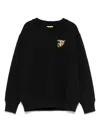 Off-white Arrow-sketch Sweatshirt In 黑色