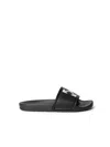 Off-white Arrow Open Toe Slip-on Slides In Black