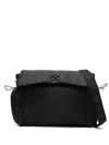 Off-white Arrow Soft Jitney Changing Bag In Black