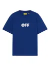 Off-white Arrow Sponge T-shirt In Blue