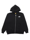 Off-white Black Sweatshirt With Arrow Spray Print In Black