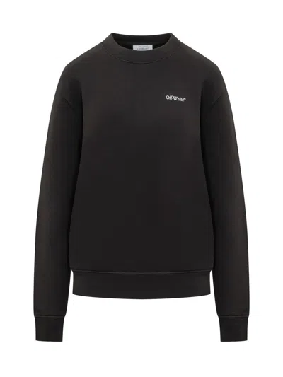 Off-white Arrow Sweatshirt In Black