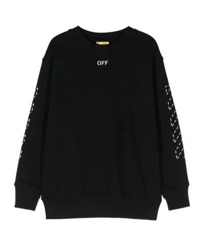 Off-white Arrow Sweatshirt In Black