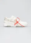 Off-white Arrow Tricolor Leather Low-top Sneakers In Beige