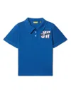 Off-white Varsity Arrow Polo In Blue