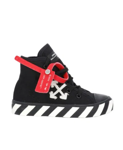 Off-white Arrow Vulcanized Sneakers In Black