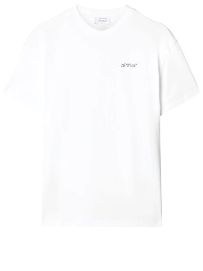 Off-white Arrow X-ray Motif T-shirt In White