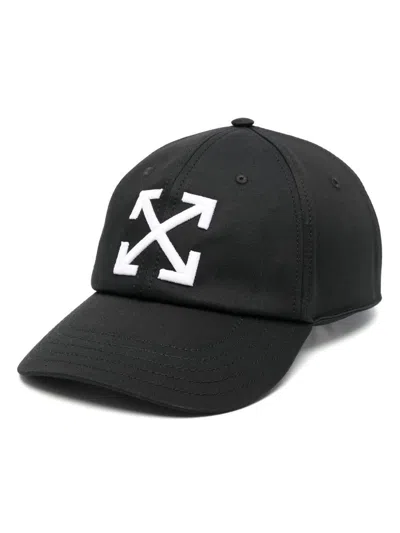 Off-white Offwhite Arrow Drill Baseball In Black