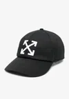 Off-white Arrows Baseball Cap In Black