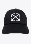 Off-white Arrows Baseball Cap In Black