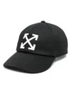 Off-white Arrows Baseball Cap In Black