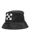Off-white Arrows Bucket Hat In Black