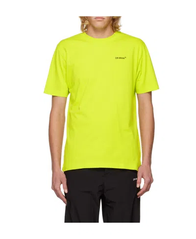 Off-white Arrows Caravaggio T-shirt In Yellow