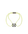 Off-white Arrows-charm Bracelet In Yellow